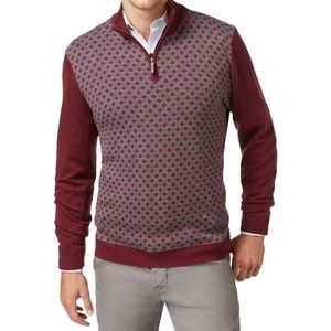 Tasso Elba NEW Men's Diamond-Patterned Pullover